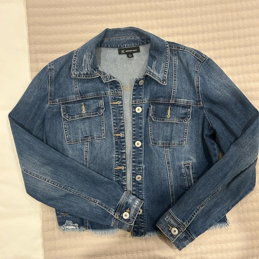 Inc Denim Jacket - Medium Blue